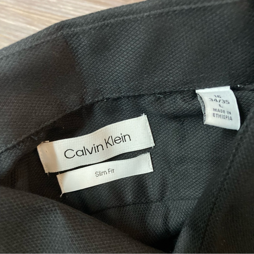 Kelvin Kleiner slim fit shirt 16 34/35 L